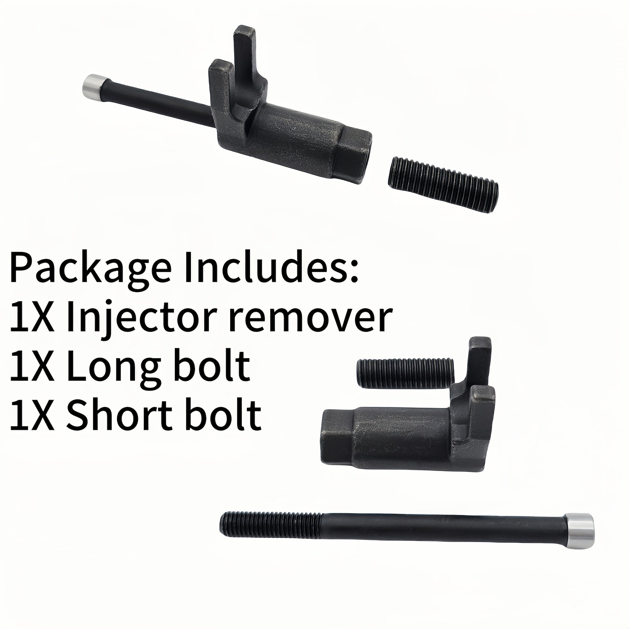 Herramienta para quitar inyectores diésel, extractor de tornillos largos y cortos, reparación de motor