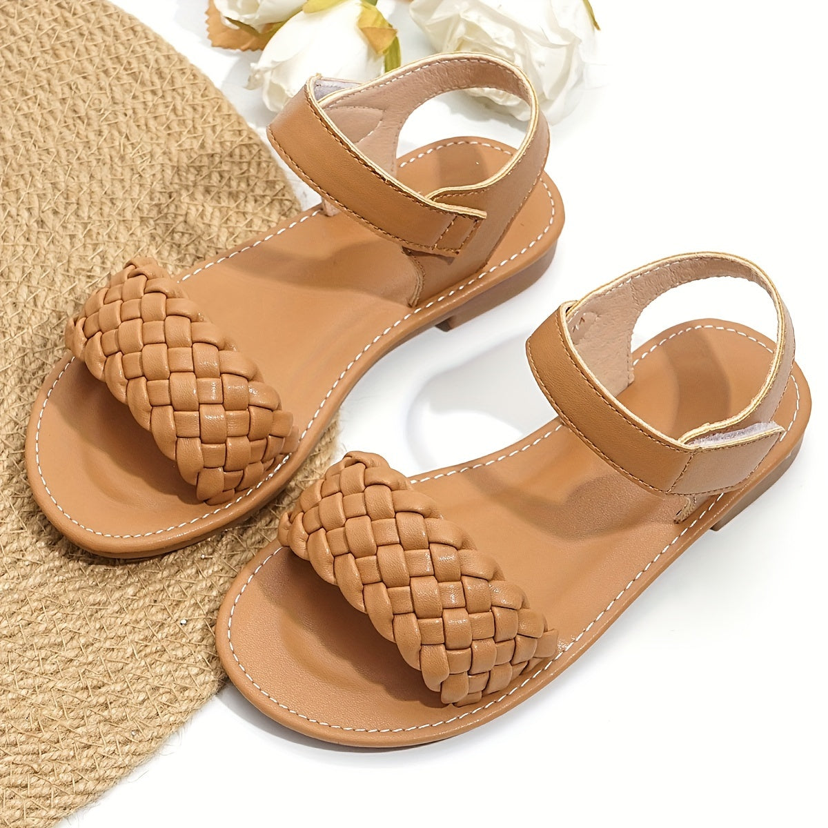 Girls' Breathable Sandals Summer Casual Princess Style Lightweight Easy Fastening