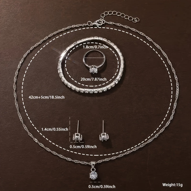 Set of 7 Women's Quartz Wristwatches with Trendy Styles