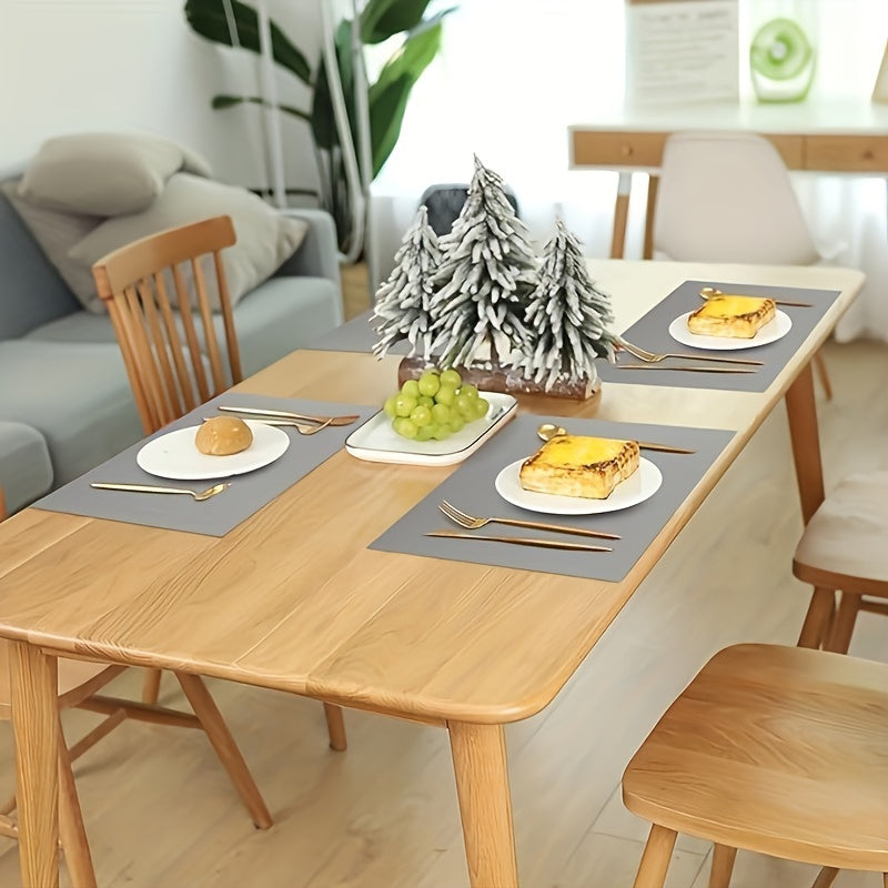 Kulrang issiqqa chidamli silikondan yasalgan oshxona mato, non yopishmaydigan himoya padini pishirish, xamir, hunarmandchilik uchun - chizishdan himoyalangan, suv o'tkazmaydigan, 1 dona