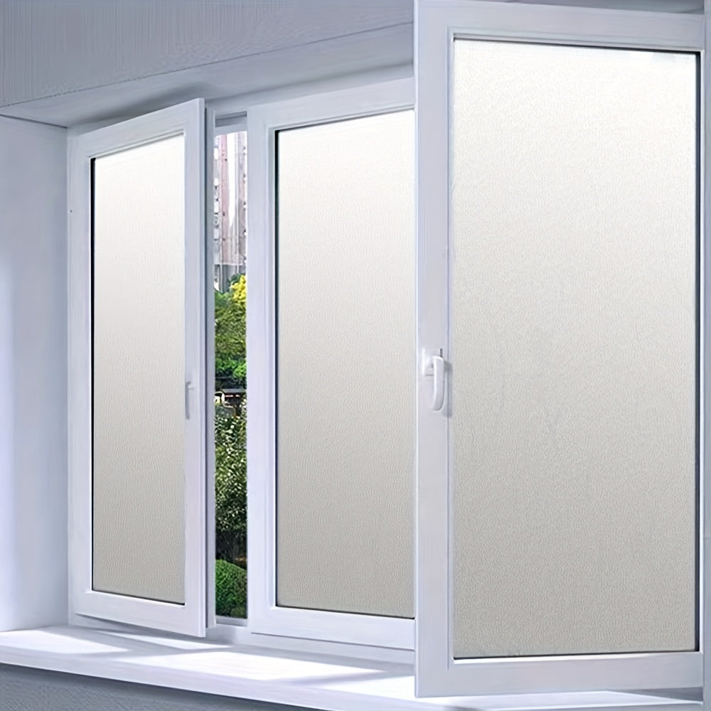 Frosted Glass Privacy Film Translucent Opaque Window Sticker for Office Bathroom Home