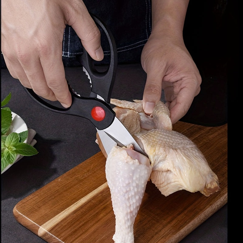 Set of 3 Stainless Steel Kitchen Scissors Multi-Purpose Meat Shears