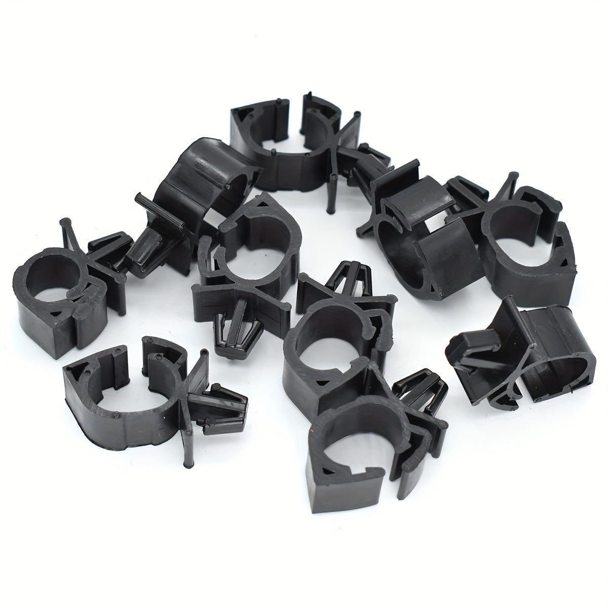 20pcs Clips de sujeción para arnés de cables de coche, abrazaderas, bridas para tubos de aceite