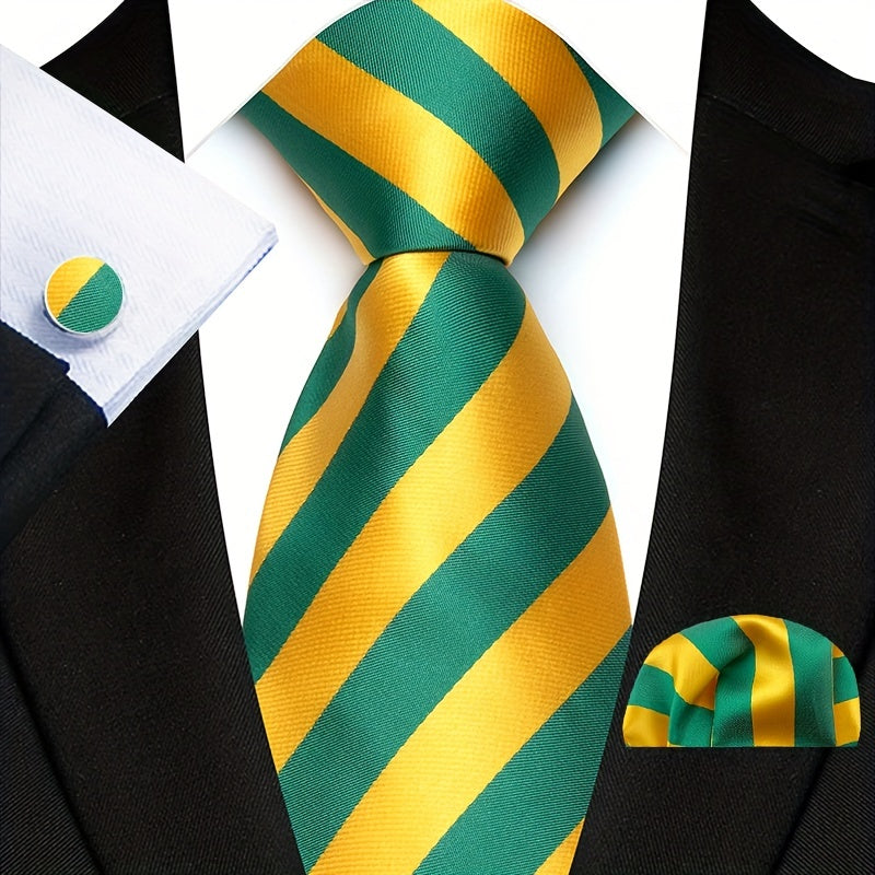  erkaklar uchun Paisley galstuk, manşetlinks va paypoq to'plami sovg'a uchun