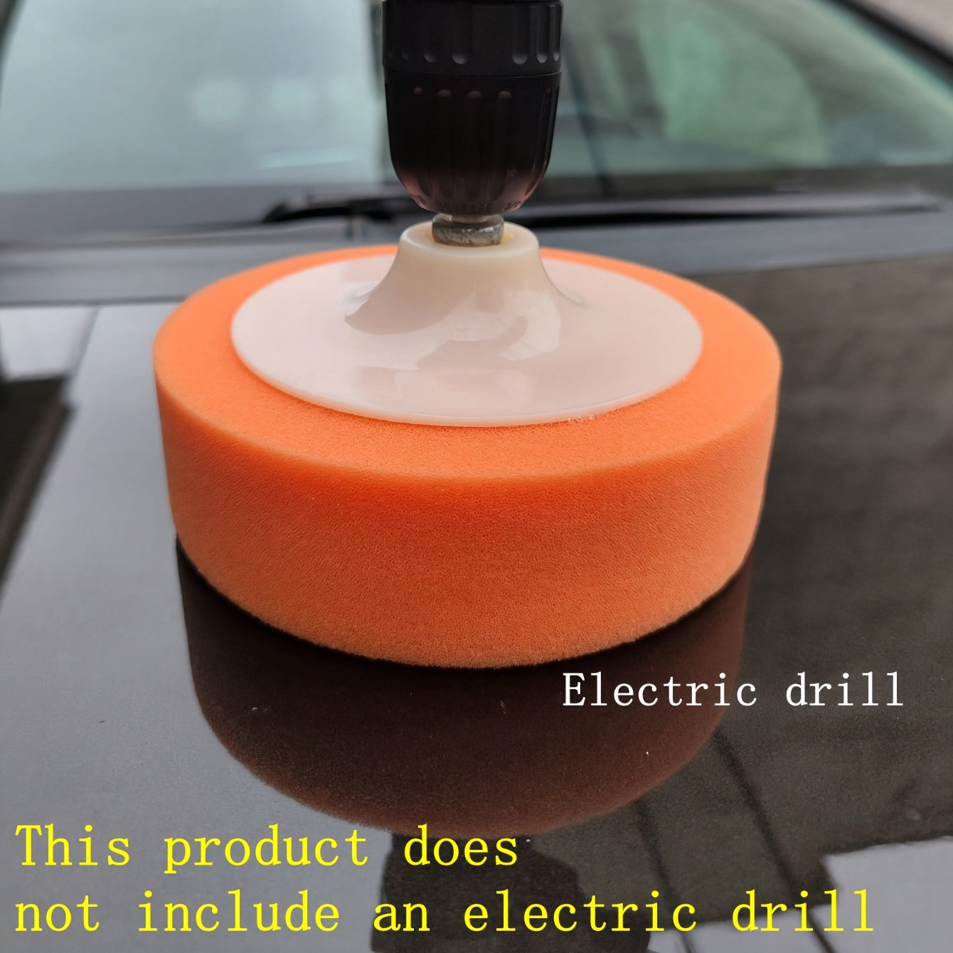 Yogʻil finish uchun 6 ta burgʻulash qoʻshimchalari va yostiqlari bilan avtomobilni silliqlash toʻplami