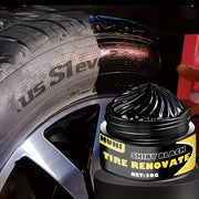Tire Wax for Car and Motorcycle Long-Lasting Shine and Protection 30g