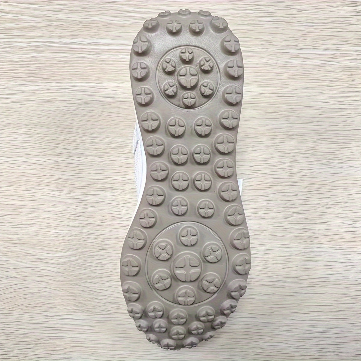 Women's Beige Mesh Casual Running Shoes with Support and Non-Slip Sole