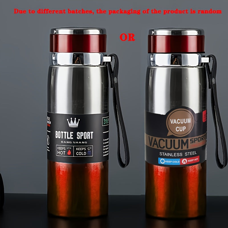Stainless Steel Vacuum Insulated Water Bottle 800ml 27oz ichimliklarni 24 soat sovuq tutadi