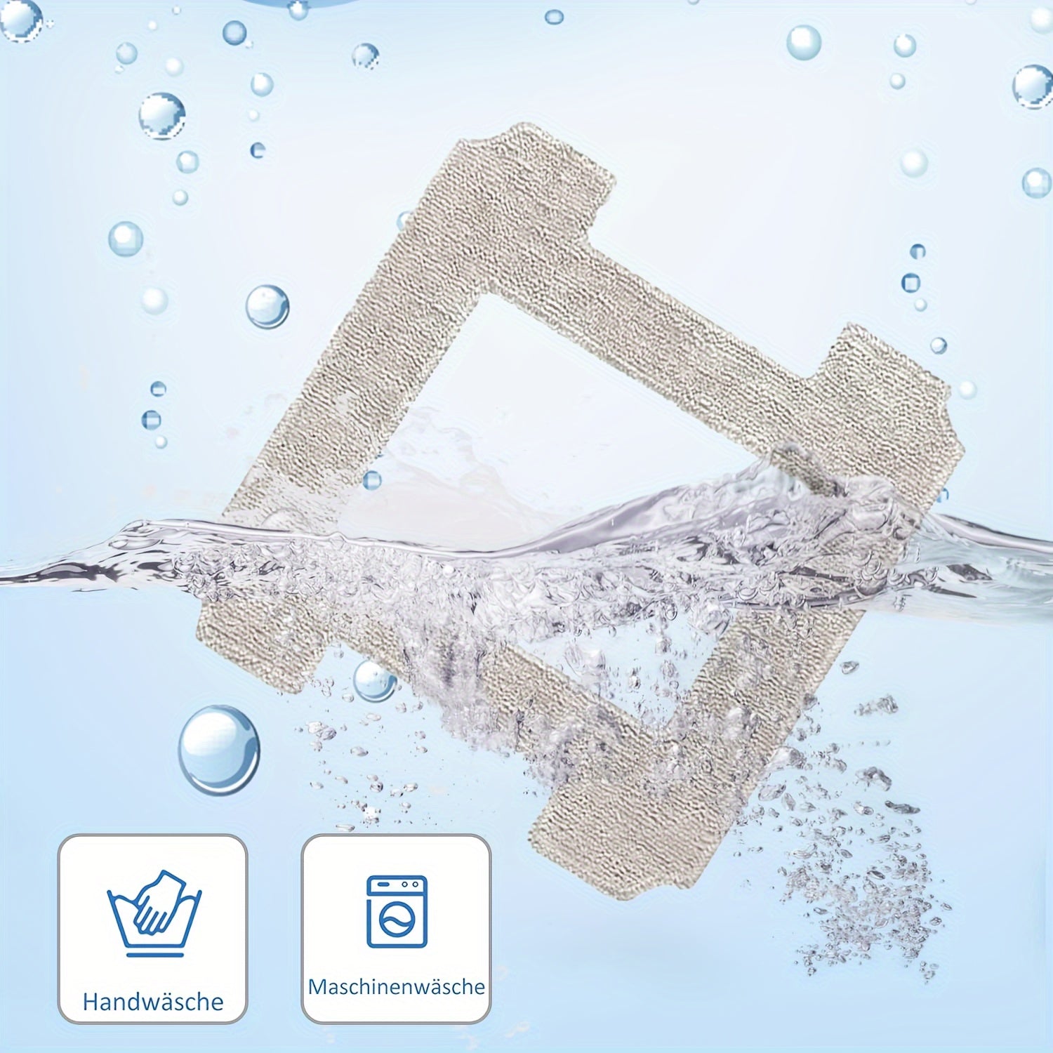 10 ta takror foydalaniladigan mikrotoʻlqinli tozalash mato toʻplami, deraza vakuum tozalagich uchun