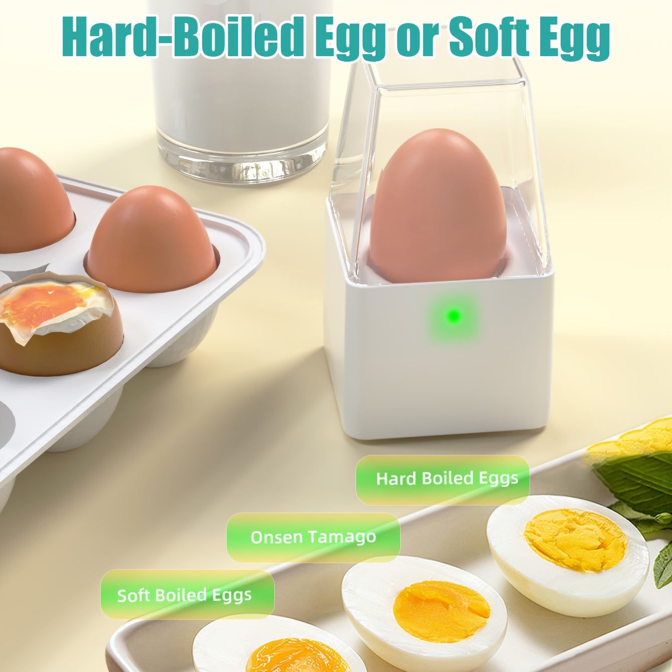 PANCERKA Avtomatik o'chirish bilan Rapid Electric Egg Cooker