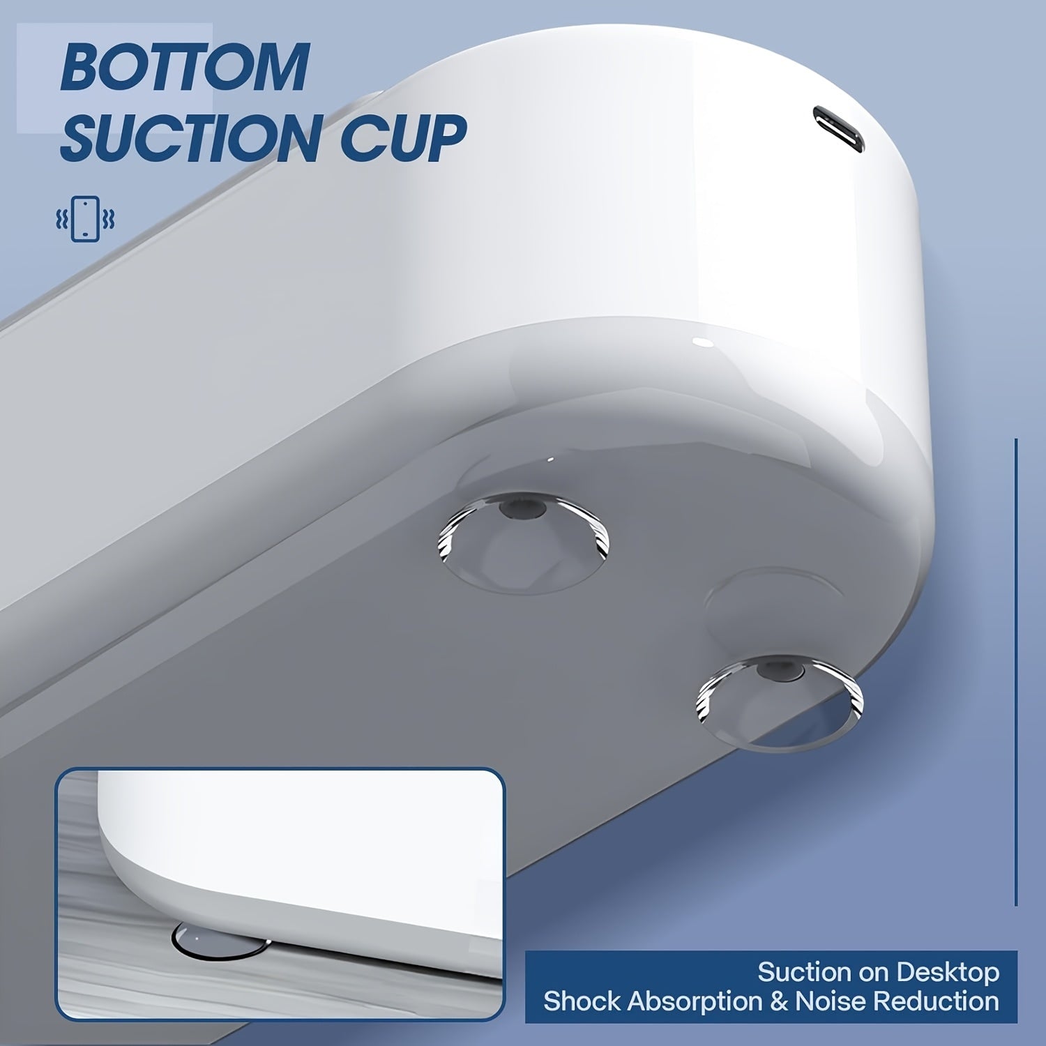 USB Rechargeable Portable Cleaner for Glasses Jewelry Dentures with High-Frequency Vibration