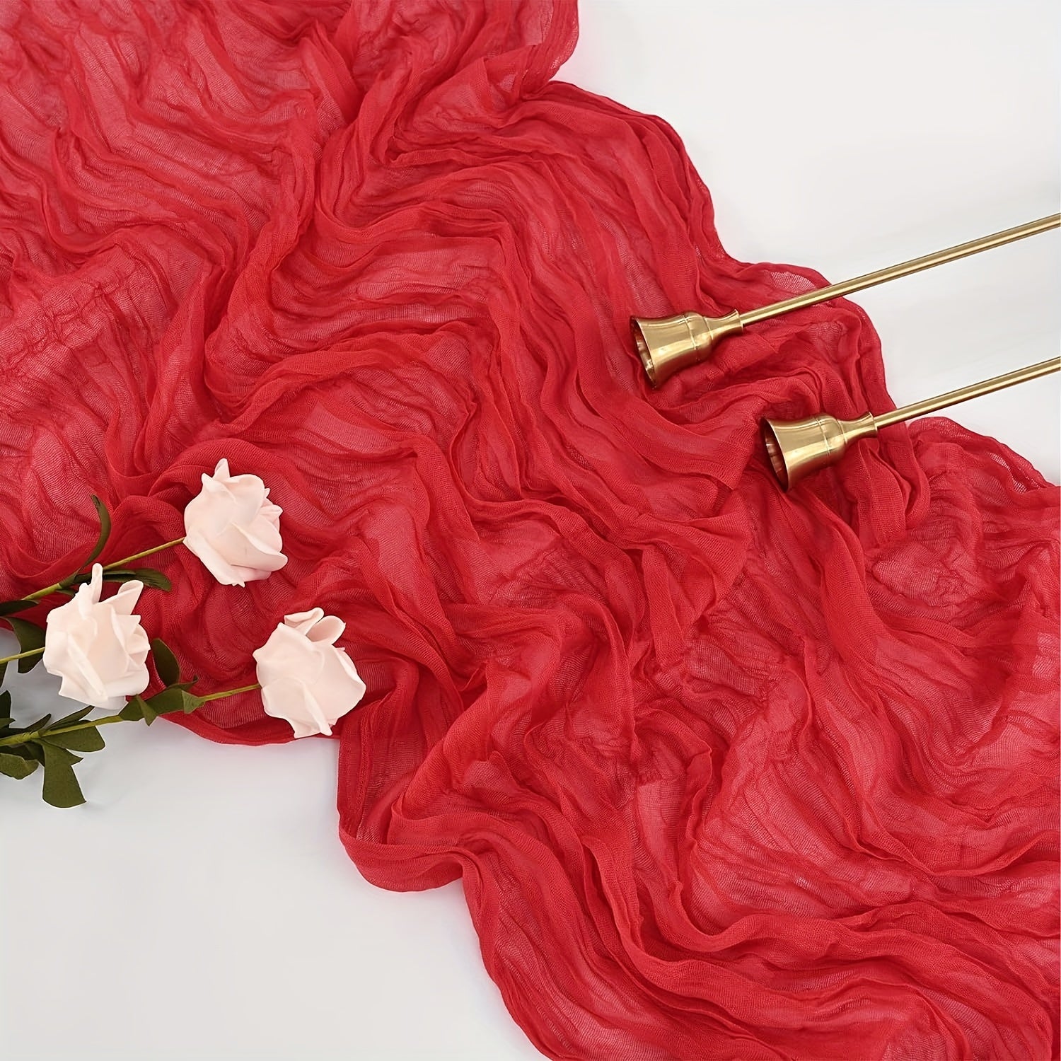 Полиэстеровая дорожка для стола для свадеб и вечеринок, романтический дизайн, 72 дюйма