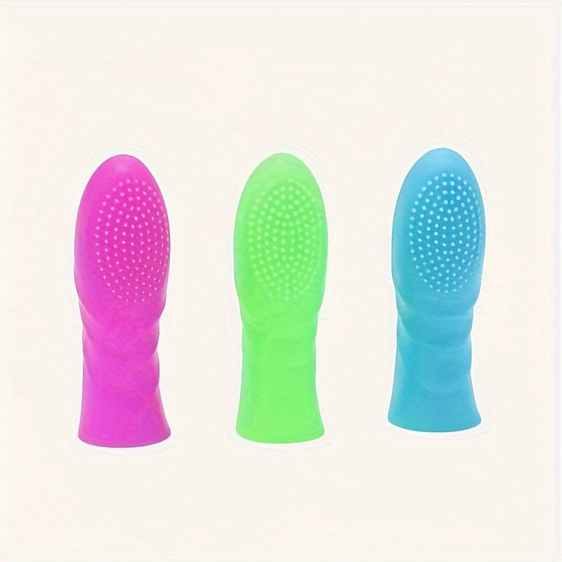 Masajeador vaginal femenino con 3 pinzas para dedos, estimulador de punto G y clítoris, color aleatorio