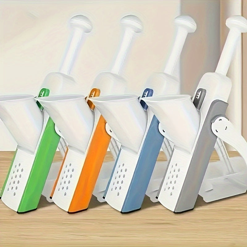 Multifunctional Vegetable Fruit Slicer Grater Manual Kitchen Gadget Plastic