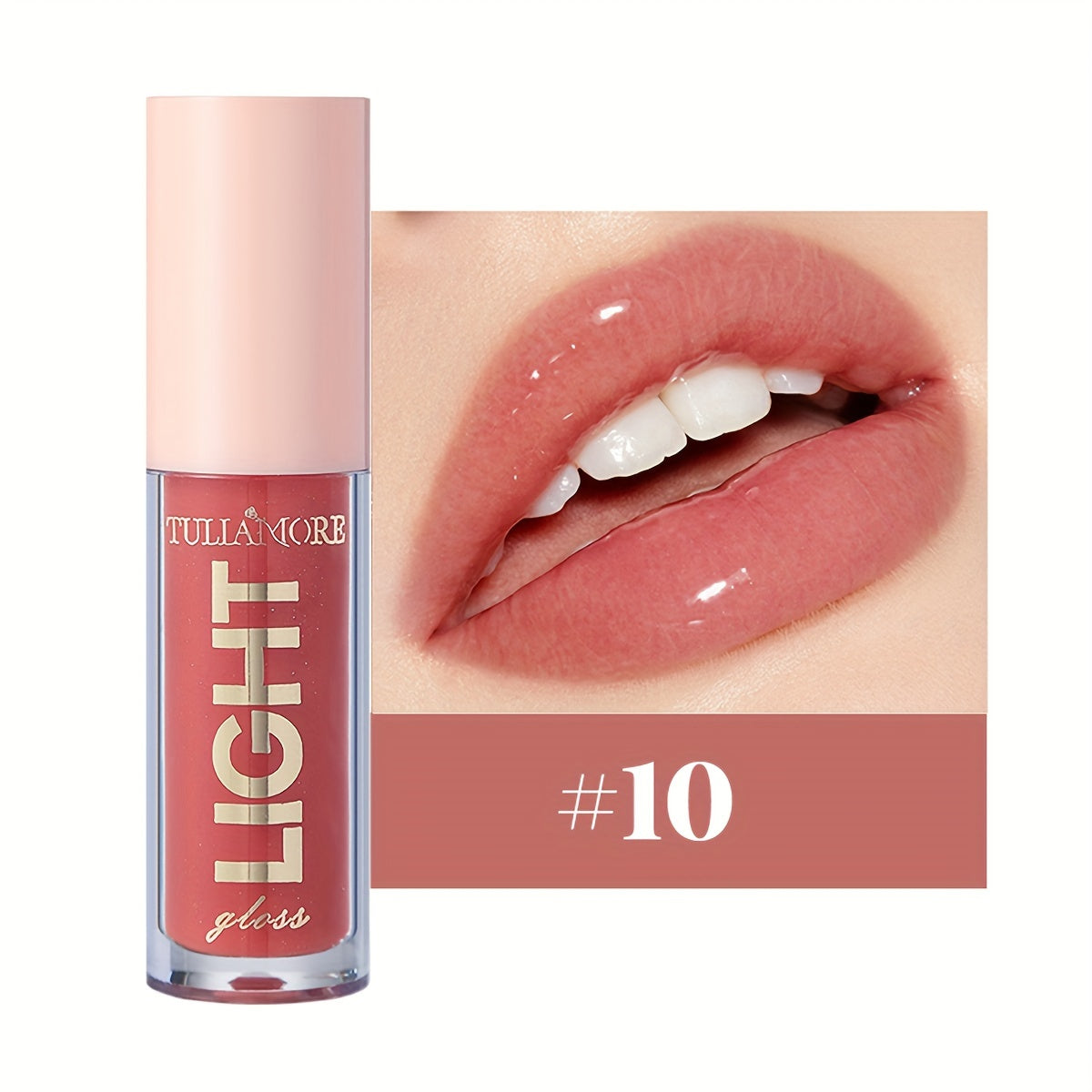 12-Color Lip Oil for Daily Moisturizing and Hydrating with Mirror Shine Finish