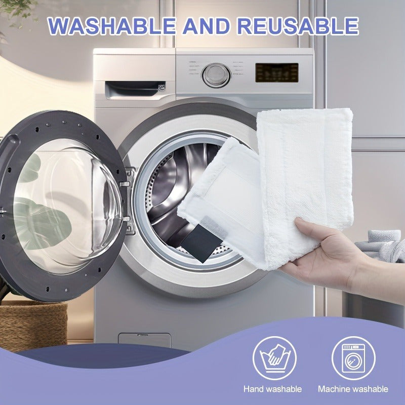 6 Takrorlanadigan mato changyutgich uchun mato tozalash padlari, bug'li moplar uchun, chuqur yuviladigan, foydalanish oson