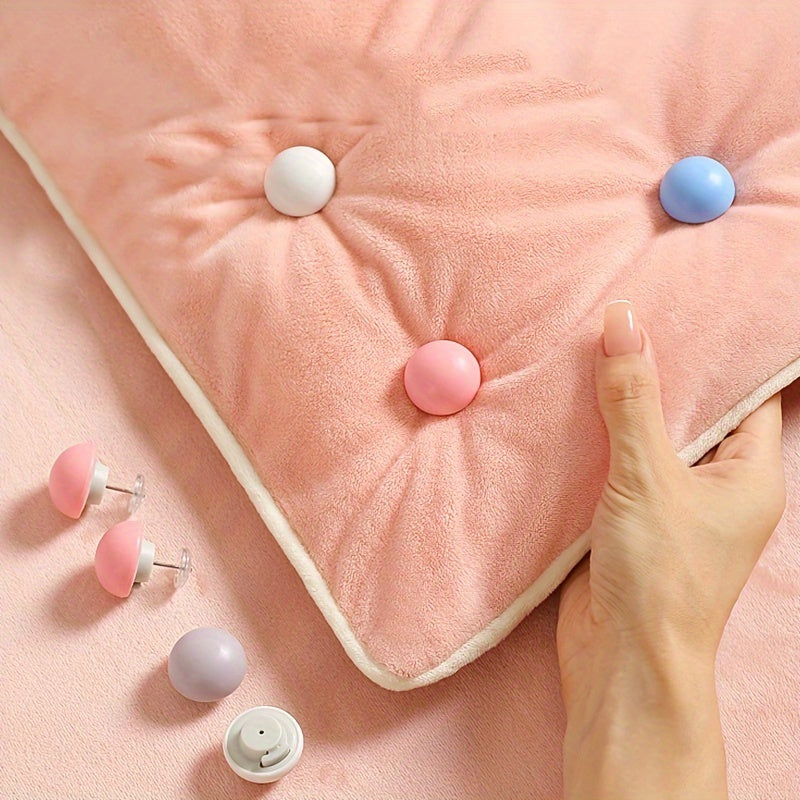 8-Pack Invisible Bed Cover Clips Non-Slip Sofa Fasteners for Bedding and Furniture
