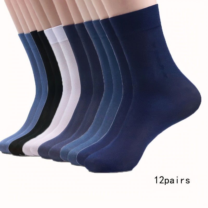 100% polyester to'qilgan matodan tayyorlangan, mustahkam ranglarda, 300g/m² og'irlikda, 12 juft erkaklar yozgi uzun trubka paypoqlari. Tashqi yurish uchun mos, qo'lda yuvish yoki professional quruq tozalash tavsiya etiladi.