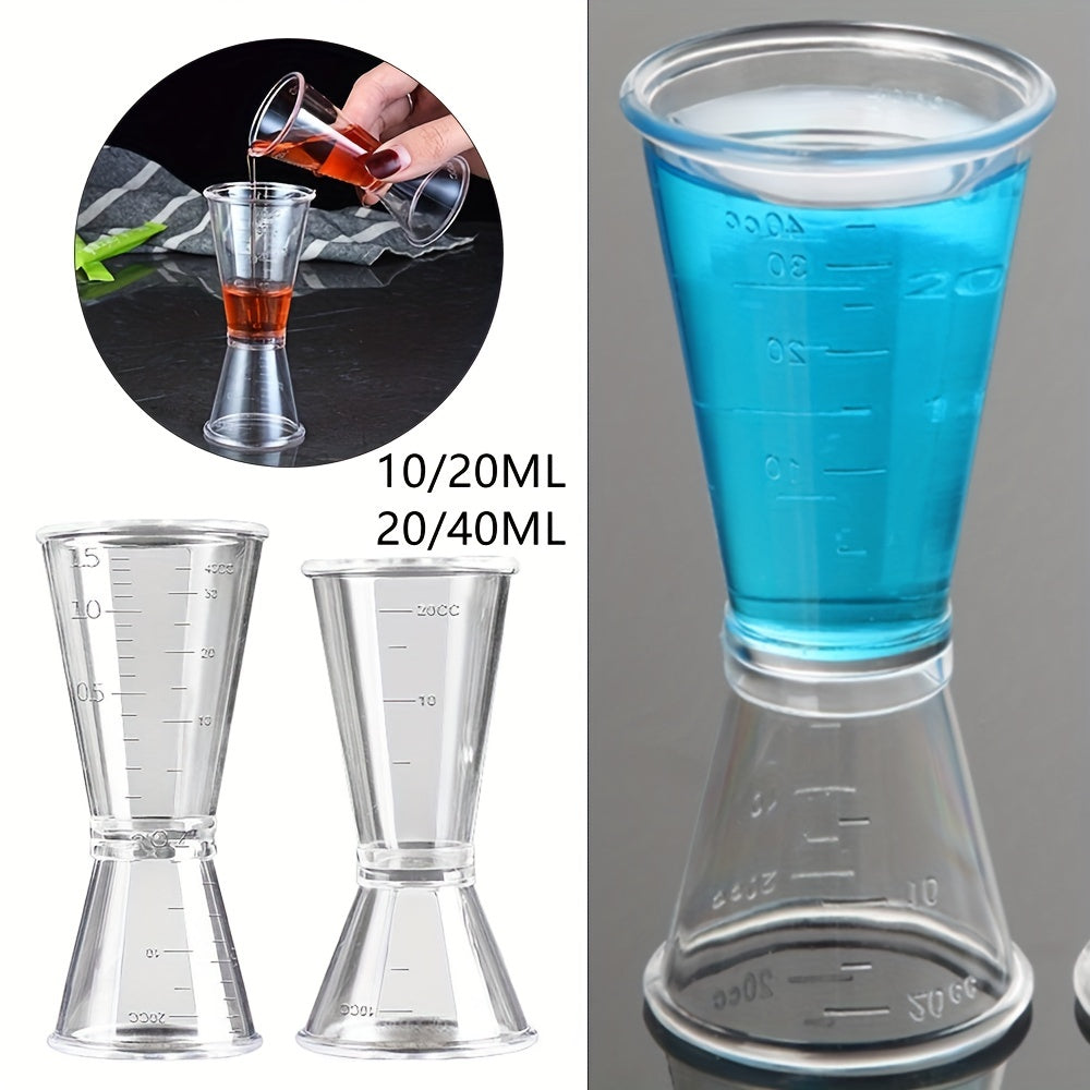 Coctelera de bar con vaso medidor para medición precisa de alcohol