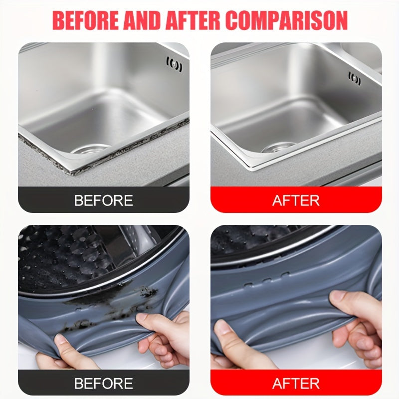 Heavy-Duty Cleaning Gel For Stains & Grout - Clear, Long-Lasting, Easy Use