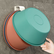 Wall Mount Plastic Hooks for Washbasin Industrial Style Bathroom Organizer