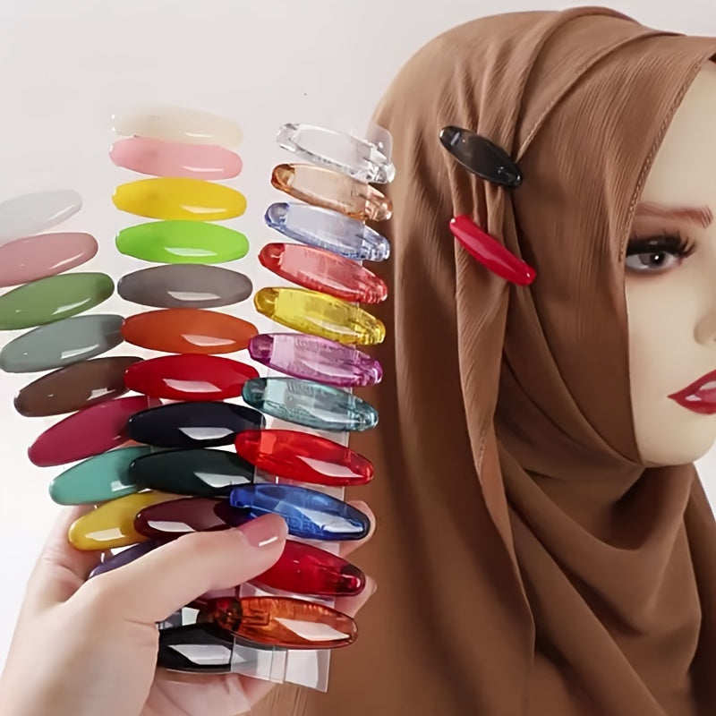 Imperdibles de plástico metálico surtidos para macarons, pañuelos, clips de cobertura y accesorios