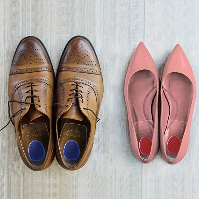 Uniseks jel balandlik qo‘shimchali oyoq kiyim ichki qismi 3-to‘plam, sirpanishga qarshi, shokni yutuvchi, ko‘k qizil oq