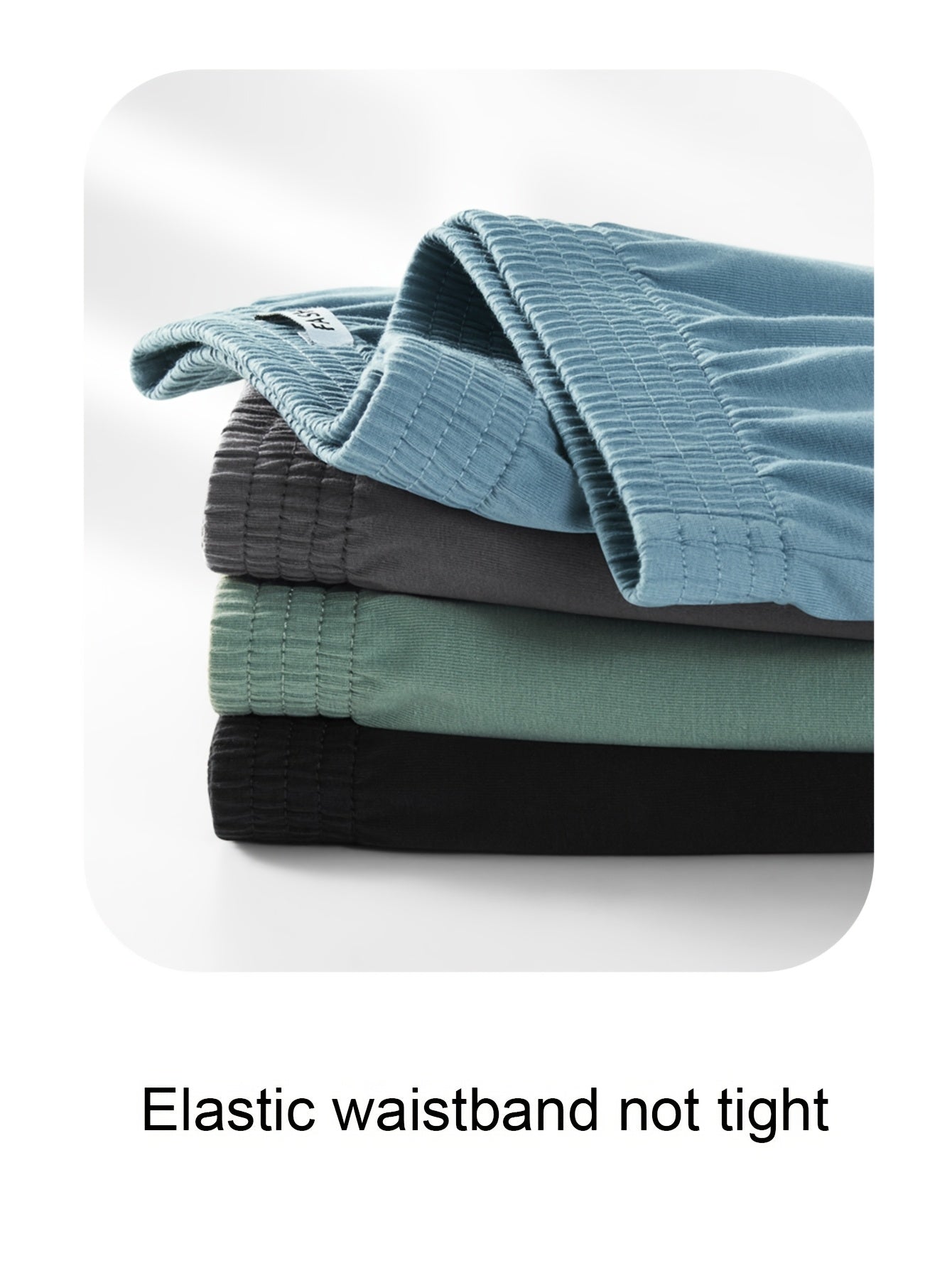 Men's Cotton Loose Boxer Shorts Pack of 3 Large Size Sleepwear 2024