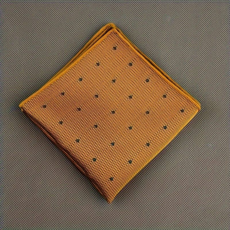 Set of 11 Men's Polyester Pocket Squares for Suit Accessories