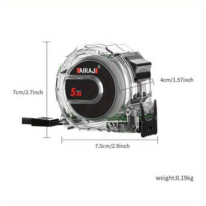 Стальной флуоресцентный рулетка для деревообработки и промышленного использования