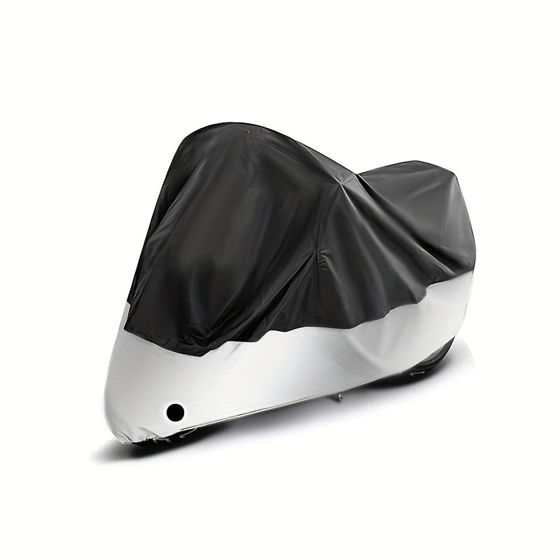 Motorcycle Cover Thick 190T Polyester Waterproof Weatherproof Safety Keyhole