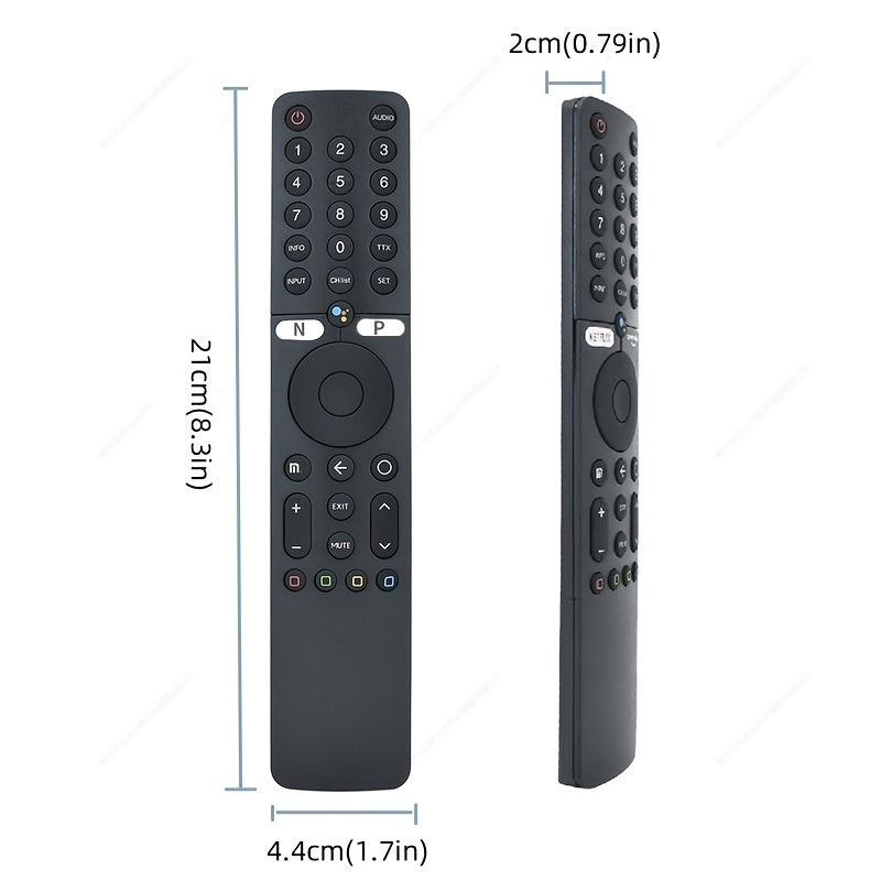 Plastic Remote Control for 4K UltraHD Smart TVs Compatible with L55M6-6AEU L50M6-6AEU L43M6-6AEU