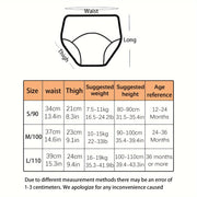 Juego de 5 pantalones de entrenamiento de algodón reutilizables para bebés