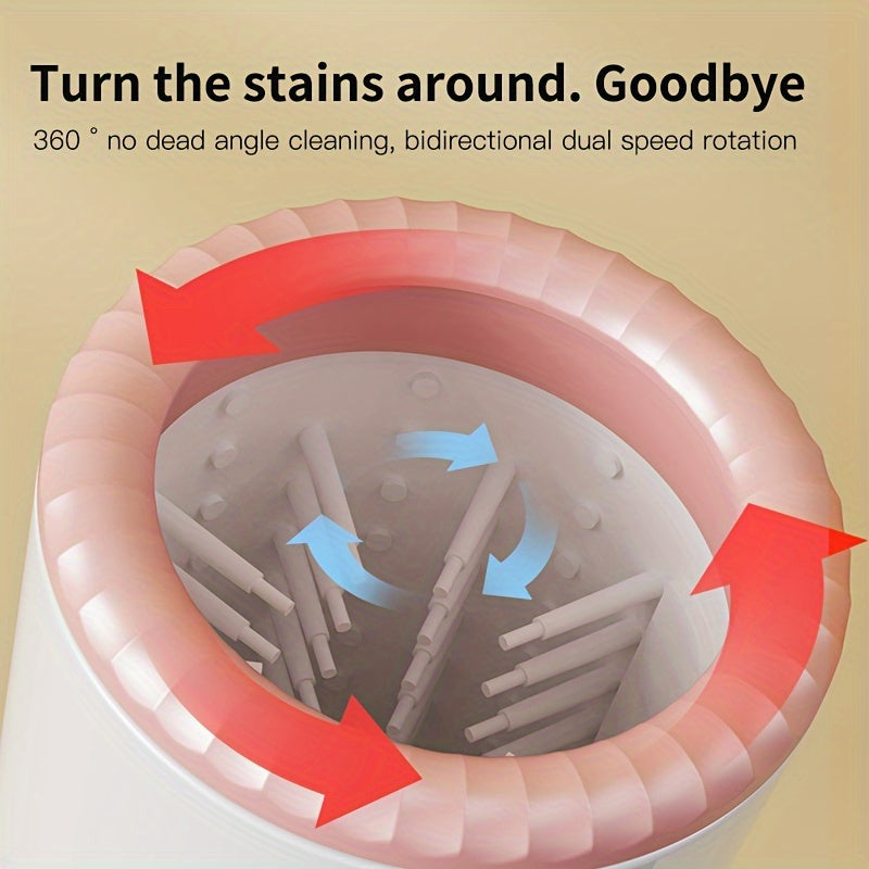 Rechargeable Dog Paw Cleaner Silicone Portable Hygienic Outdoor Use