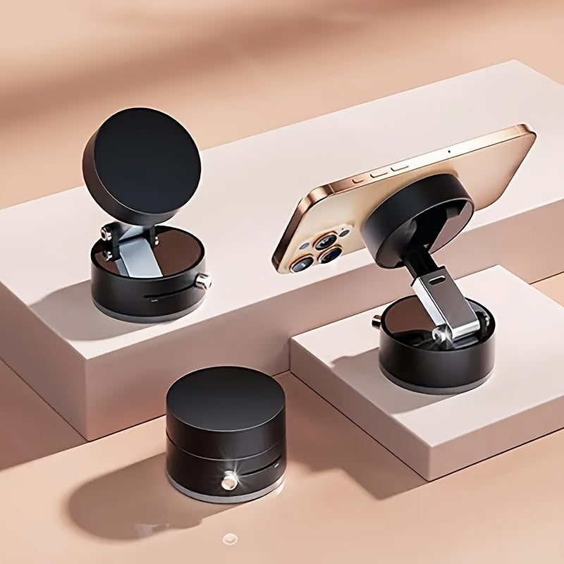 Multifunctional Vacuum Suction Cup Holder for Car Office Glass Home Magnetic Mount