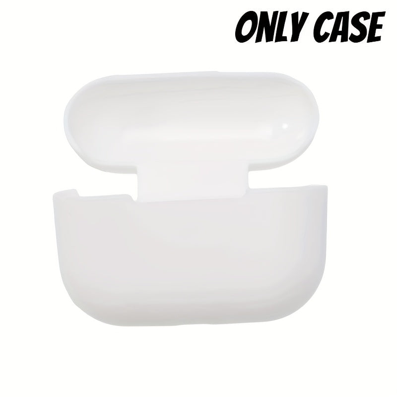 Ultra Thin Liquid Silicone AirPods Case for 1/2/Pro Shockproof Scratchproof Sweatproof White Black