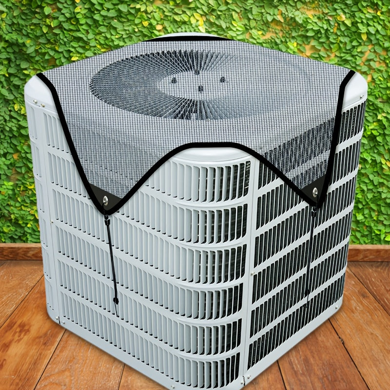 Outdoor Air Conditioner Cover Waterproof Windproof Dustproof Breathable PVC Mesh