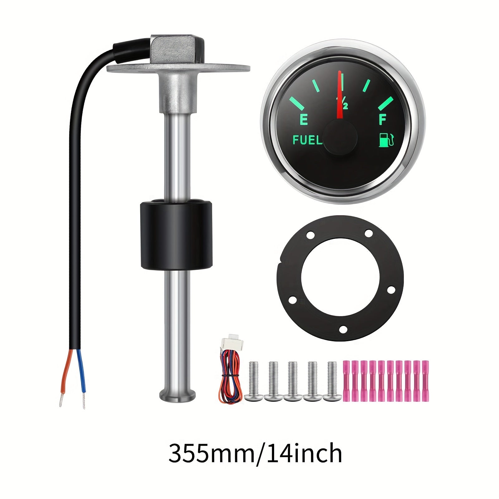 Stainless Steel Car Fuel Level Sensor for RV Taxi Yacht 100mm-381mm