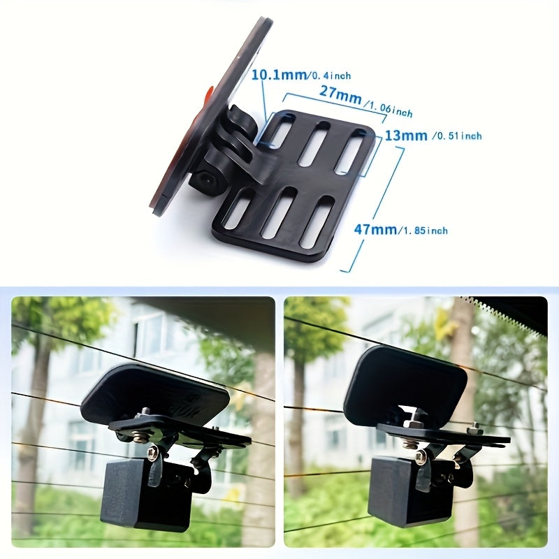 Adjustable Rearview Camera Mount for SUVs Trucks Vans Dash Cam Holder