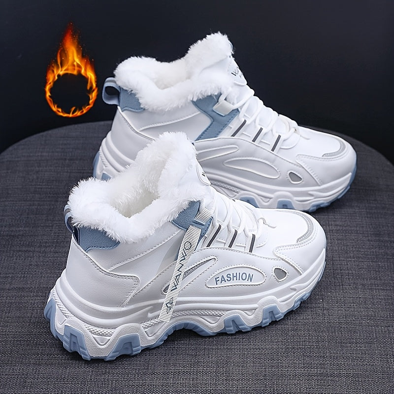 Women's Winter Casual Thick-Soled Anti-Slip Fleece-Lined Shoes