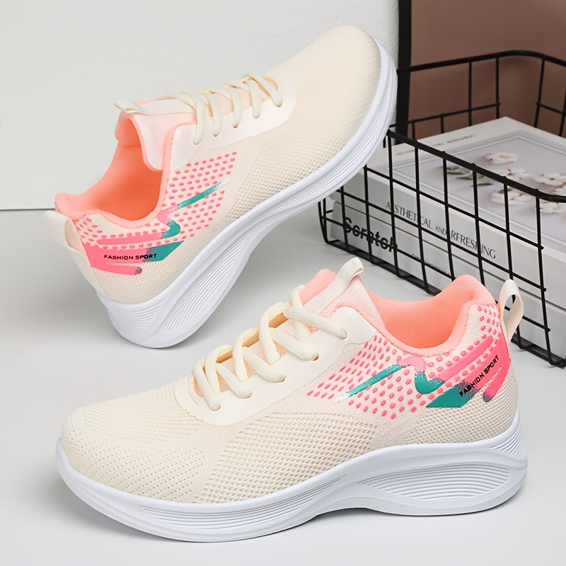 Women's Mesh Casual Sports Shoes Breathable Lightweight Running Sneakers