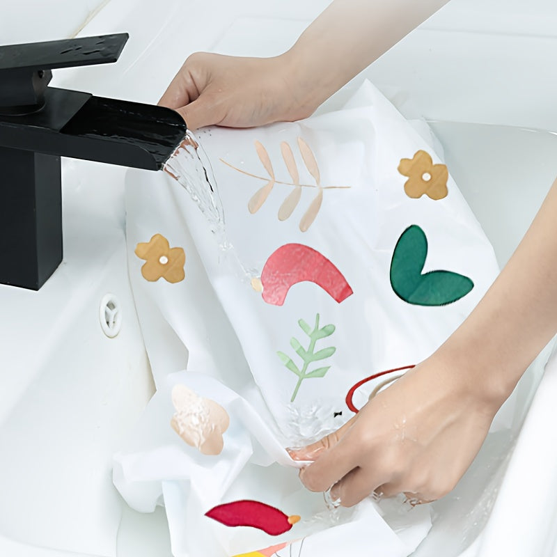 Protective PVC Cover for Air Conditioner Waterproof Dustproof Stylish Print