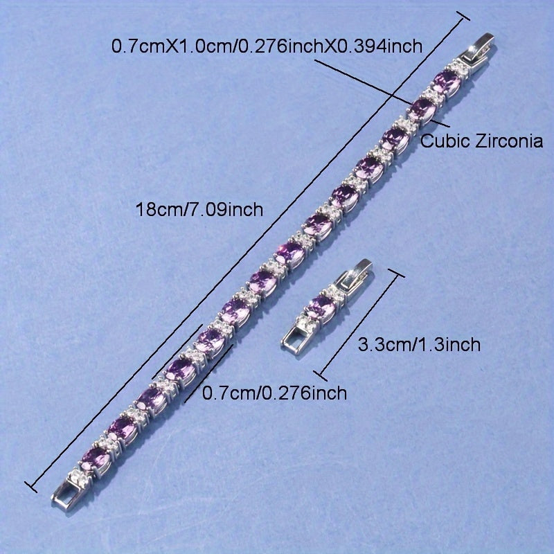 French-Inspired Holiday Jewelry Set Square Earrings Ring Necklace Pendant Bracelet Christmas Gift