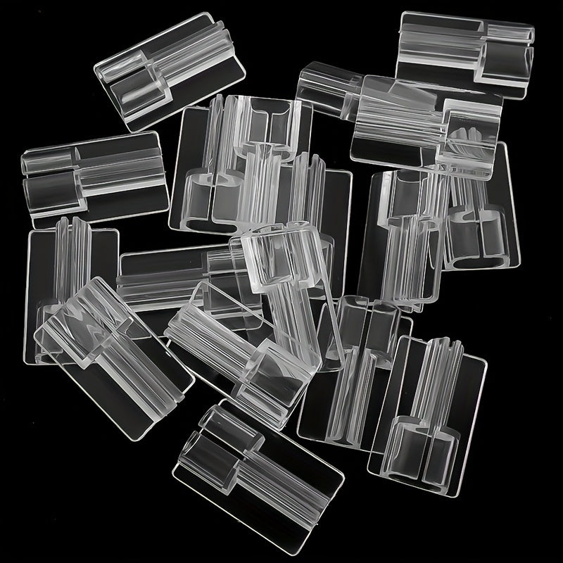 5 прозрачных фиксированных зажимов для зарядных кабелей мобильных телефонов.