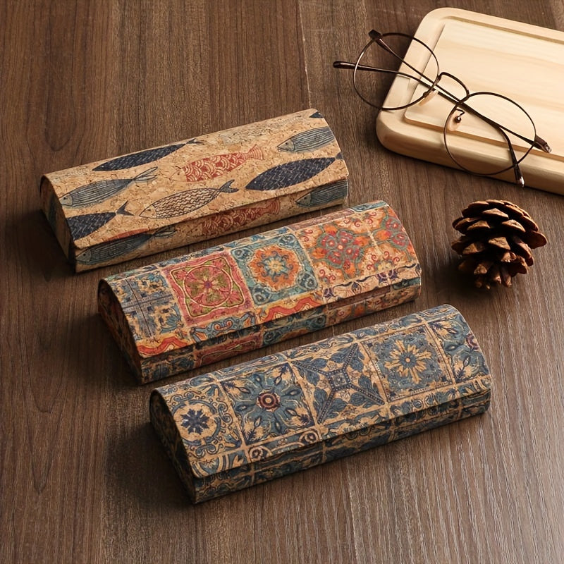 Eyeglasses Case with Magnetic Closure Portable Glasses Protection Accessories