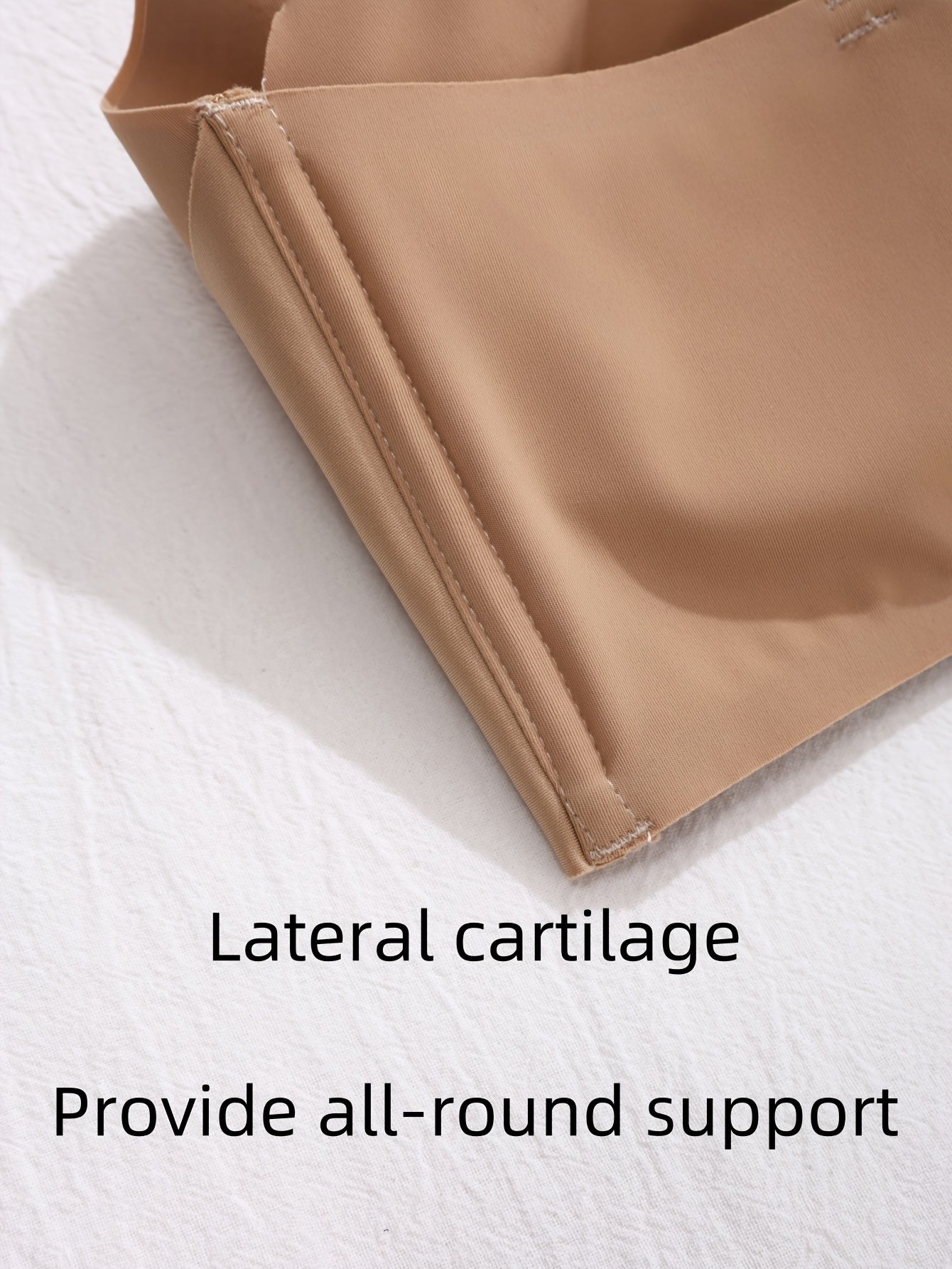 Women's Wireless Strapless Bandeau Bra with Support