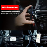 Avtomobil telefoni uchun tutqich, alyuminiy qotishma, havo ventili uchun o'rnatish, universal avtomobil navigatsiya standi