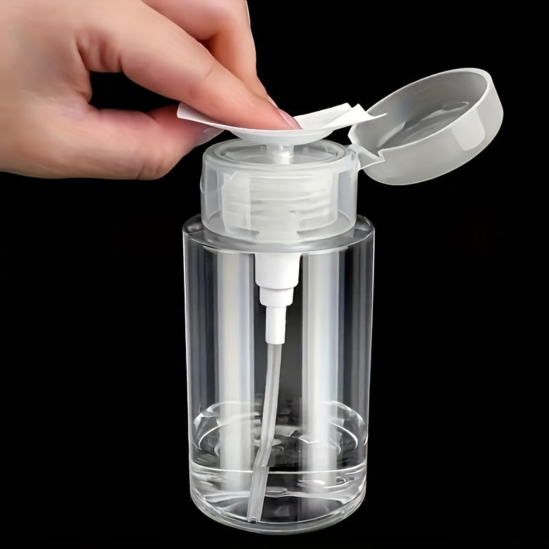 Liquid Pump Dispenser Bottle for Makeup Remover and Cosmetic Organization