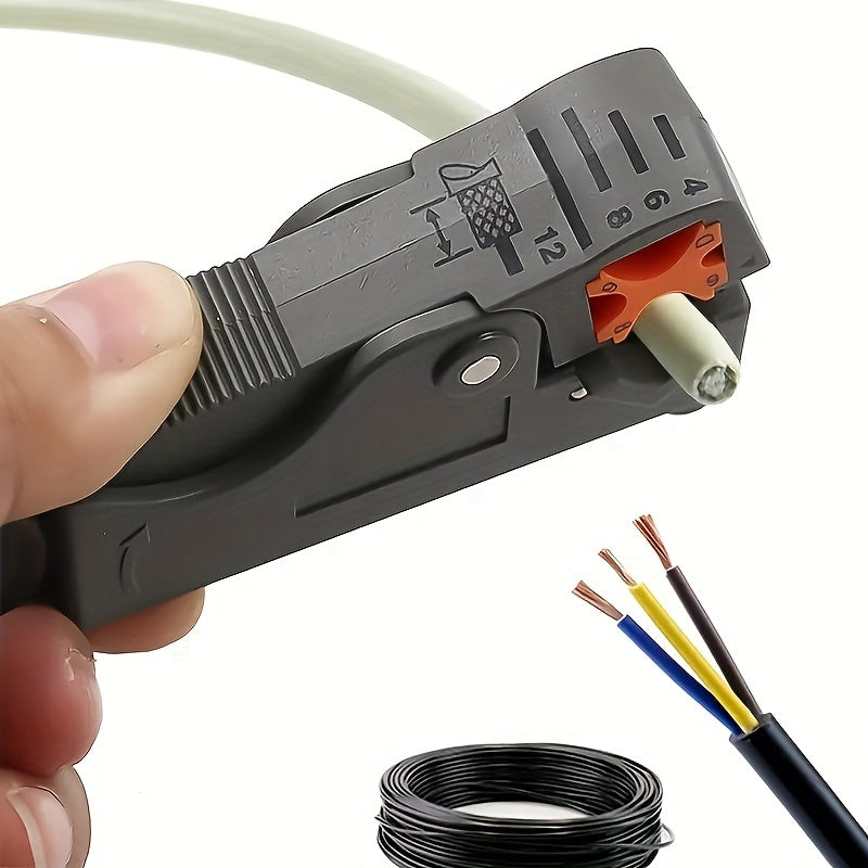 Multi-Functional Coax Cable Cutter Tool for Wires and Coaxial Cables