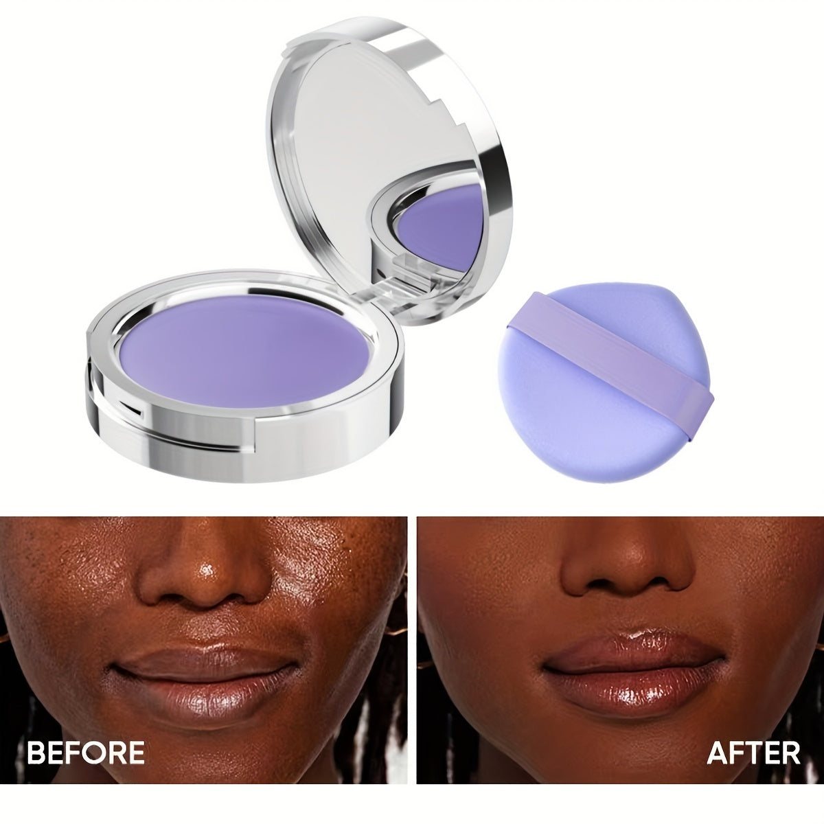 Invisible Magic Translucent Oil-Control Setting Powder Compact Light Finishing